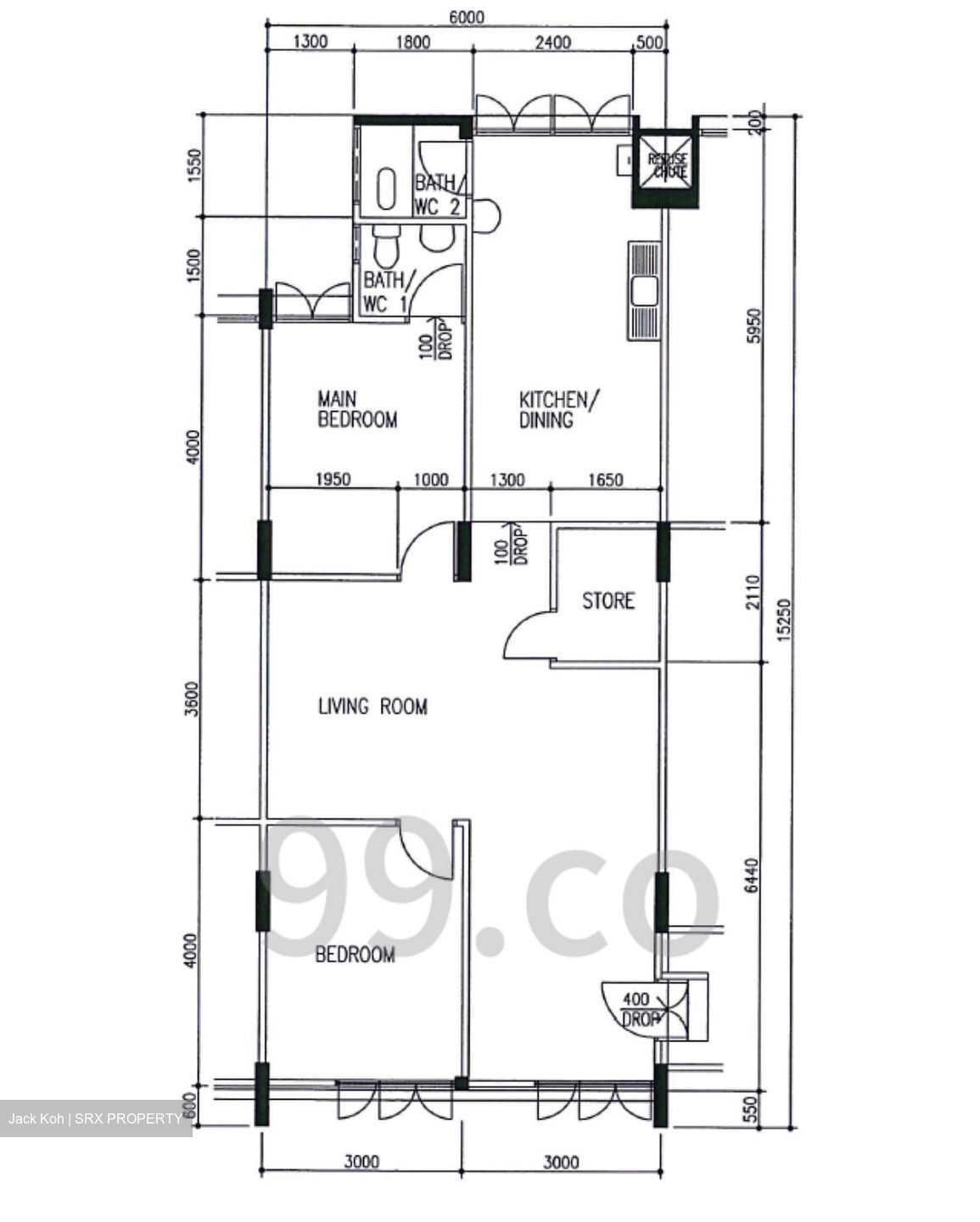 Blk 207 Yishun Street 21 (Yishun), HDB 3 Rooms #549596101